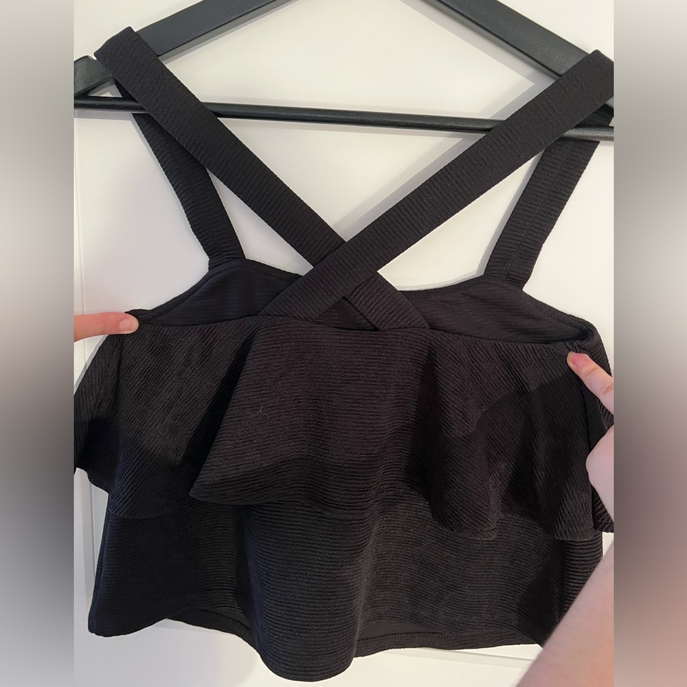 Madewell Ruffle Tank Top - Picture 2 of 4